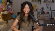 The streamer addressed her removal from the film starring Jason Momoa (Image via Twitch/Valkyrae)